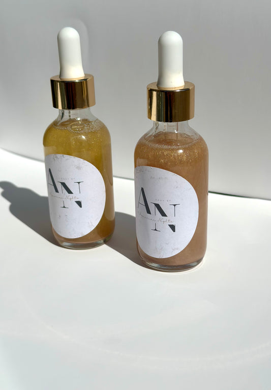 Golden Glow Shimmer Body Oil