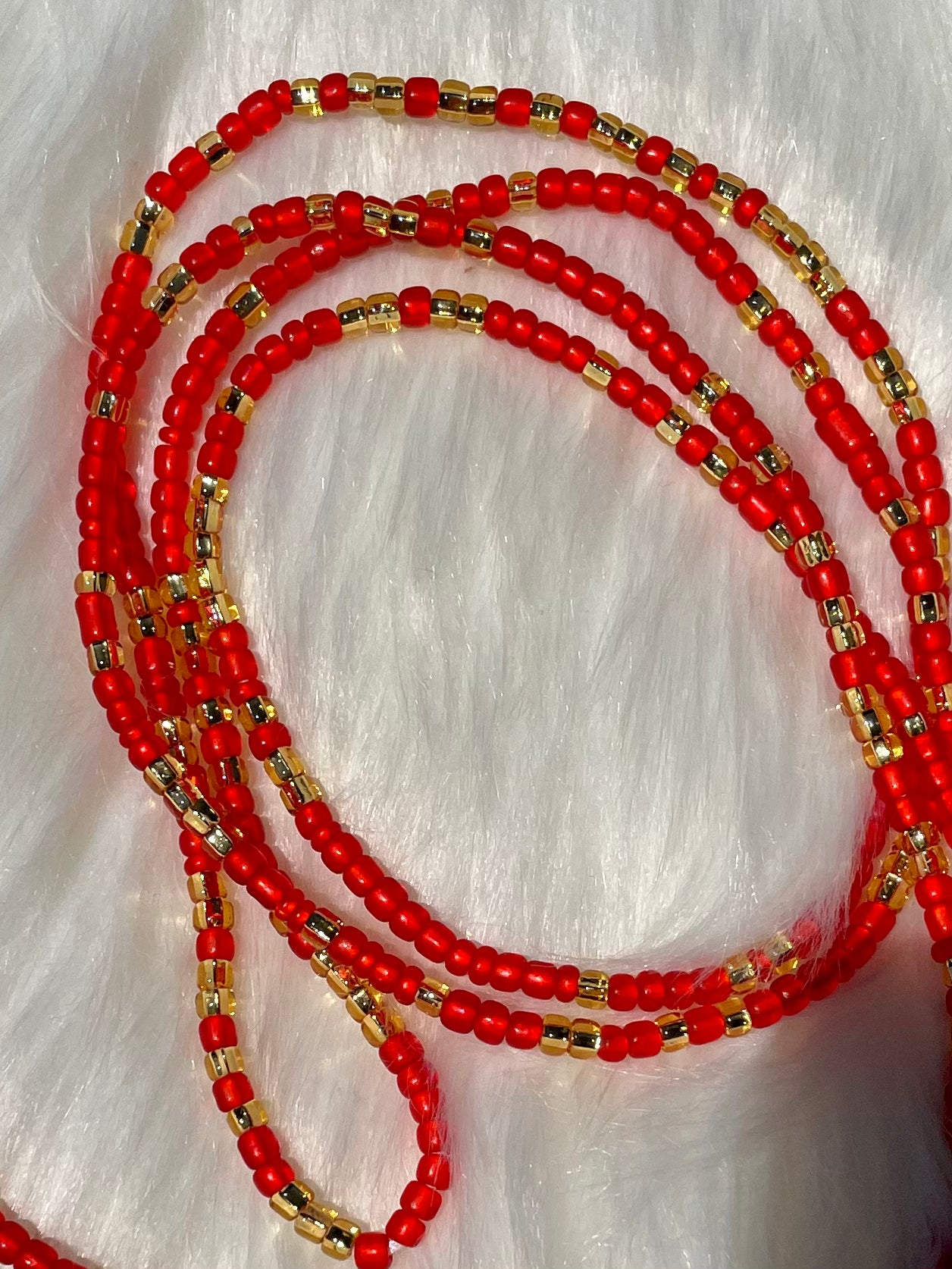 Fire Waistbeads